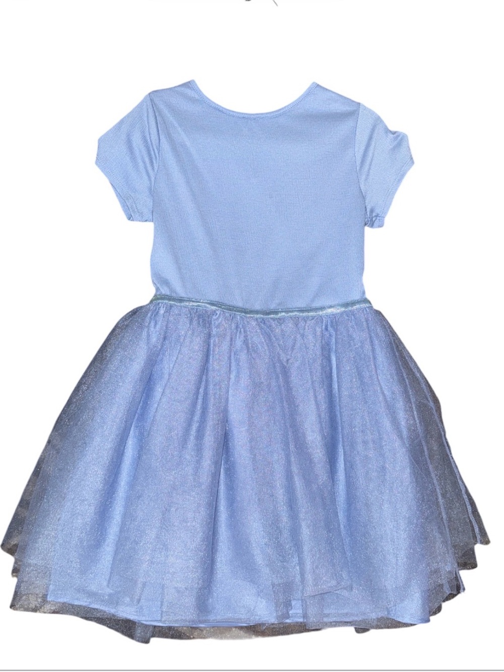 H&M Light Blue Shimmer Tulle Party Dress